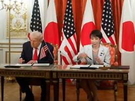 Vereinbarung unterzeichnet: Trump setzt beim Thema Seltene Erden auf Japan