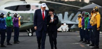 Donald Trump zu Besuch bei Japans neuer Premierministerin Sanae Takaichi