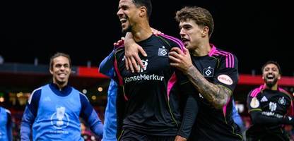 dfb-pokal: hamburger sv siegt in heidenheim, holstein kiel gewinnt beim vfl wolfsburg