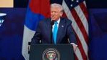 us-Überblick am morgen: donald trump in südkorea angekommen, nordkorea testet raketen