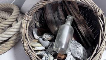 Historische Flaschenpost entdeckt – mit Botschaft an die Nachwelt
