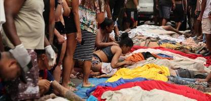 Rio de Janeiro: Mindestens 132 Menschen sterben bei Polizeieinsatz