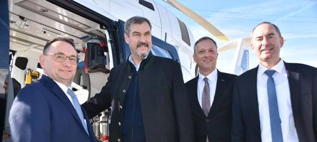 Söder lobt Airbus Helicopters: „Können international mit eigener Technologie konkurrenzfähig sein“