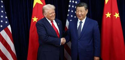 Donald Trump trifft Xi Jinping (China) in Südkorea: Freundliche Worte zum Auftakt