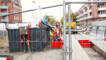 georg-wilhelm-straße bleibt noch fast ein jahr großbaustelle