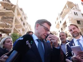 Wadephul im Nahen Osten: „Ein solches Ausmaß der Zerstörung habe ich noch nie gesehen“