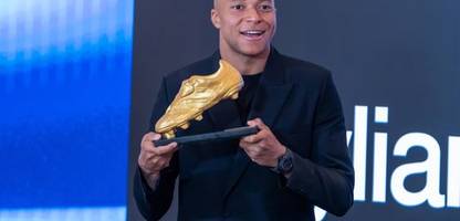Kylian Mbappé erstmals als bester Torjäger Europas ausgezeichnet