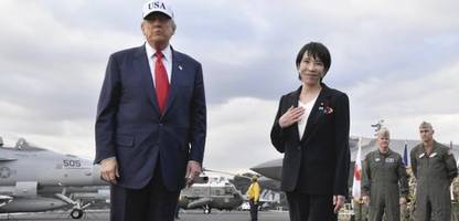 Trump in Japan: Premierministerin Sanae Takaichi stärkt Beziehungen zu USA