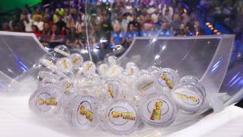 dfb-pokal-auslosung im ticker: auf wen treffen bayern und bvb?