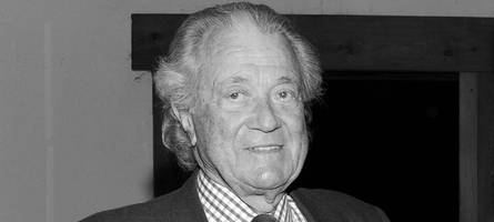 Molkerei-Unternehmer Toni Meggle mit 94 Jahren gestorben