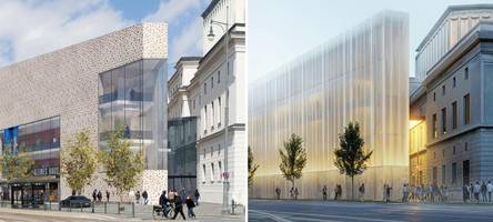 Eine Fassade aus Glas und weitere Änderungen: Neue Theaterplaner dürfen Ideen umsetzen