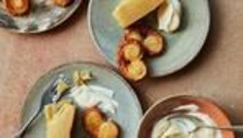 Apfelterrine mit Schweineöhrchen: Da sind wir ganz Ohr