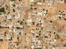 Szenen eines Völkermords: Blut von Massakern im Sudan ist aus dem Weltall zu sehen