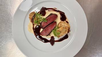 Gebratener Hirschrücken von Peter Lucht aus dem „The Westin Grand“