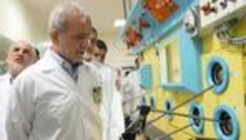 Nuklearwaffen: Iran will Atomanlagen wiederaufbauen