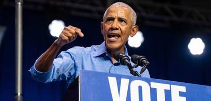 Donald Trump: Barack Obama kritisiert Trumps Politik bei Wahlkampfveranstaltung