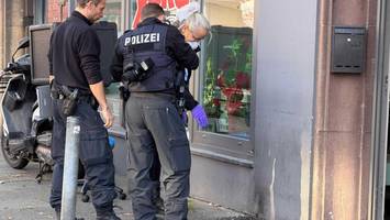 brandanschlag auf horner sushi-lieferdienst? kripo sichert tatort