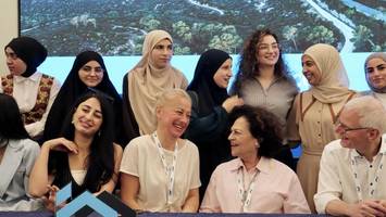 in guten wie in schlechten zeiten: hamburger besuchen uni in israel