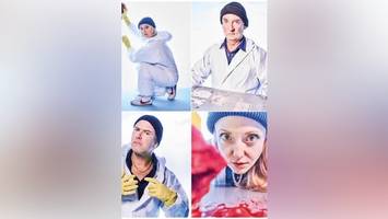 „Tatortreiniger“ an den Hamburger Kammerspielen – um die Ecke gelacht