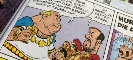 boris pistorius als zenturio im neuen asterix