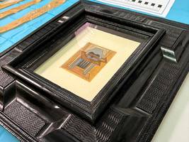 spanien: ein verschwundener picasso, einfach an die tür gelehnt