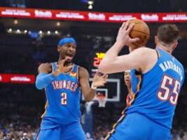 okc dominiert die nba: deutscher donner: isaiah hartenstein lässt es krachen