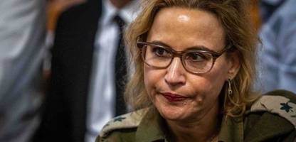 Israels Polizei nimmt ehemalige Militärstaatsanwältin Tomer-Yerushalmi fest