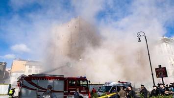 Teile von Roms „Torre dei Conti“ eingestürzt – mindestens ein Verletzter