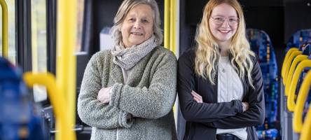 eine der jüngsten busfahrerinnen bayerns trifft die einst jüngste busfahrerin deutschlands