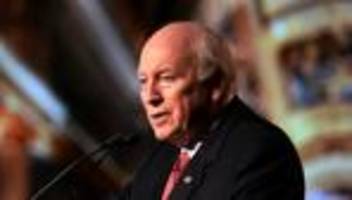 Dick Cheney: Früherer US-Vizepräsident Dick Cheney ist tot