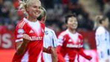 fußball-bundesliga der frauen: 6:0 in nürnberg: bayern-frauen festigen tabellenführung