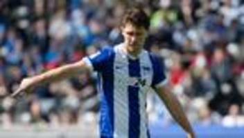 Vor Spiel in Kaiserslautern: Hertha-Profis Gechter und Zeefuik trainieren individuell