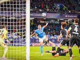 Ohne Eintracht-Fans in Neapel: Frankfurt stoppt zumindest seine verrückte CL-Serie