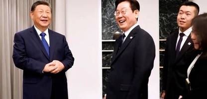 China: Xi Jinping und Südkoreas Präsident scherzen über Cybersicherheit