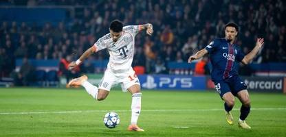champions league: fc bayern münchen rettet in unterzahl knappen sieg bei psg