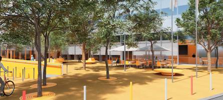 So könnte der Ernst-Reuter-Platz mit Bäumen aussehen