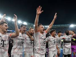Champions League: Zehn Bayern retten sich gegen alle Widerstände ins Ziel