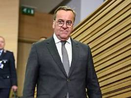 pistorius darf meinung haben: union geht im streit um wehrpflicht verteidigungsminister an