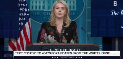 USA: Trumps Sprecherin kritisiert Demokraten im längsten Shutdown