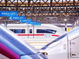 bahnverkehr: mit dem schnellzug quer durch europa