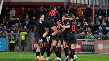 bitter! hsv-frauen verlieren in letzter minute gegen leverkusen