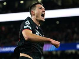 Champions League: Leverkusen gewinnt bei Benfica – Barcelona holt ein wildes Remis in Brügge