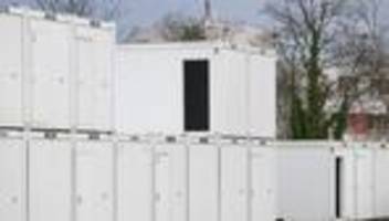 Kommunen: Weniger Bedarf: Container für Geflüchtete werden abgebaut