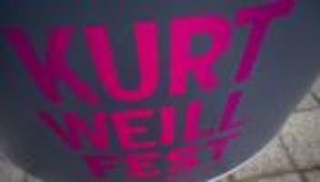 Kultur: Was Besucher während des nächsten Kurt-Weill-Fests erwartet