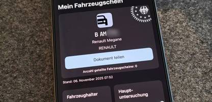 Fahrzeugschein digital vorzeigen? So geht's mit der neuen iKfz-App