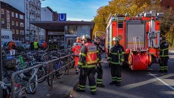 Feuer im U-Bahnhof Christuskirche – Großaufgebot in Eimsbüttel
