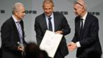 Bundestag in Frankfurt: Dietz, Neid und Fitschen neue Ehrenspielführer beim DFB