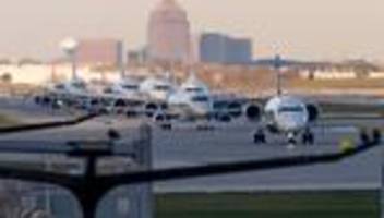 Flugverkehr: Airlines streichen wegen Shutdown Hunderte USA-Flüge