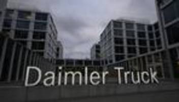 nutzfahrzeuge: daimler truck mit deutlichen einbußen