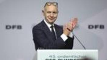 Deutscher Fußball-Bund: Bernd Neuendorf erneut zum DFB-Präsidenten gewählt